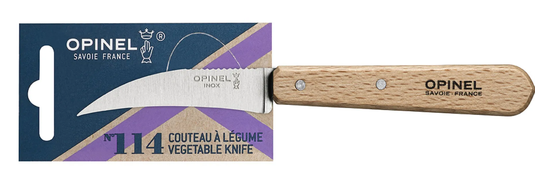 Couteau à Légumes N°114 Naturel