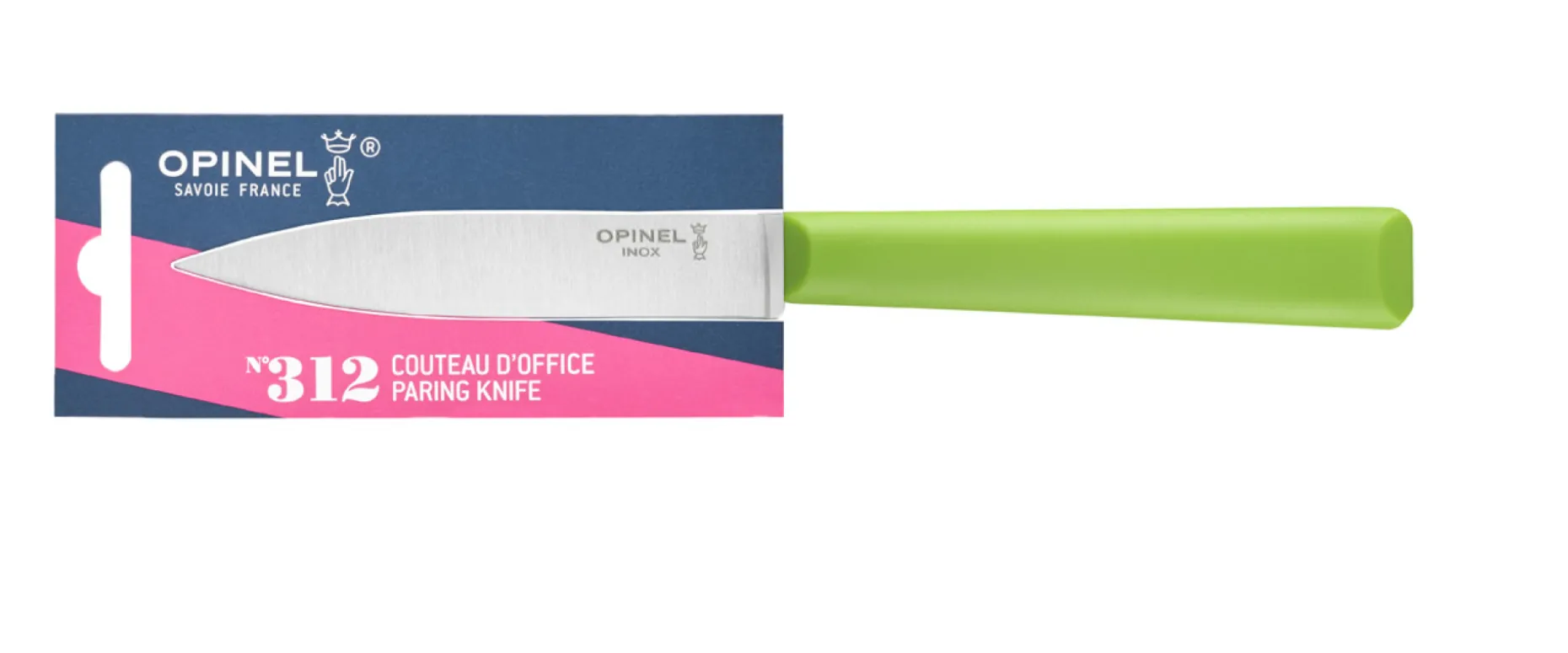 Couteau Office N°312 Essentiels + Vert