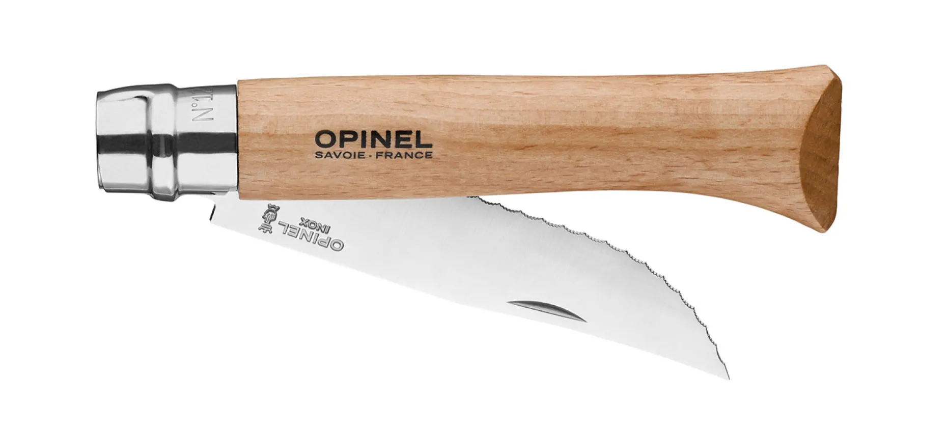 Couteau pliant dentelé N°12