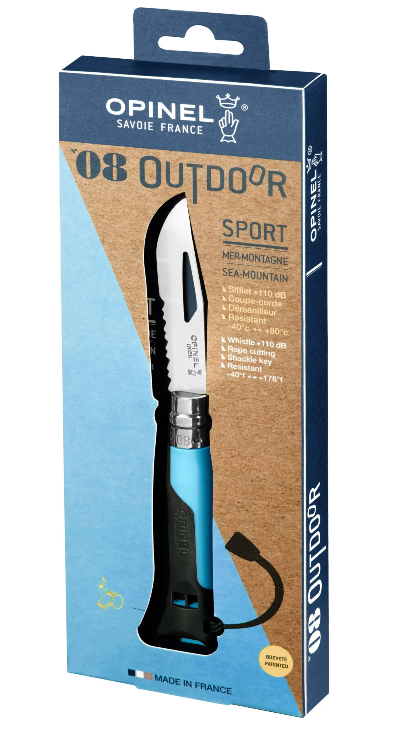 N°08 Outdoor Bleu